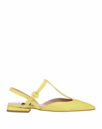 Islo Isabella Lorusso Woman Ballet flats Yellow Textile fibers Cover