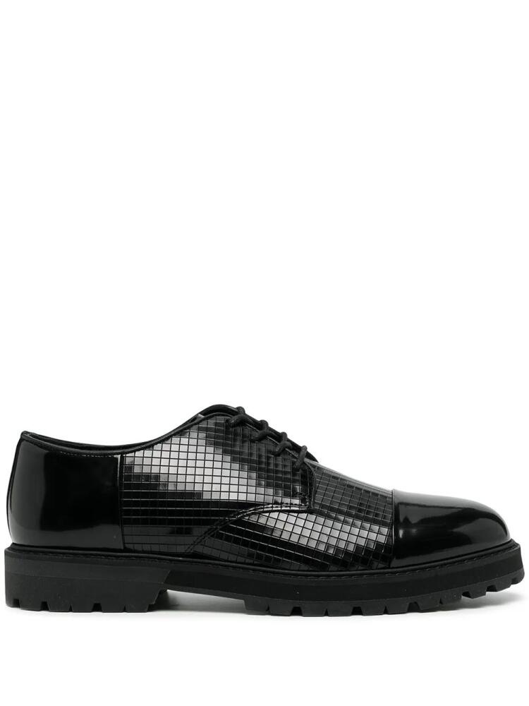 Onitsuka Tiger leather derby shoes - Black Cover