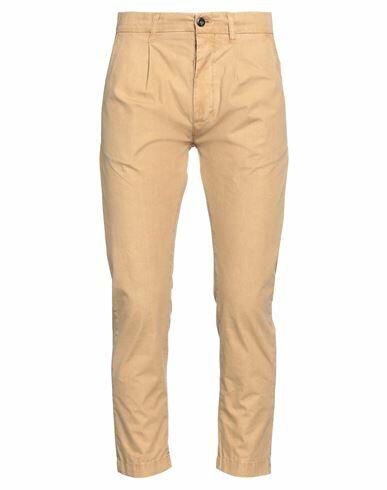 Novemb3r Man Pants Camel Cotton Cover