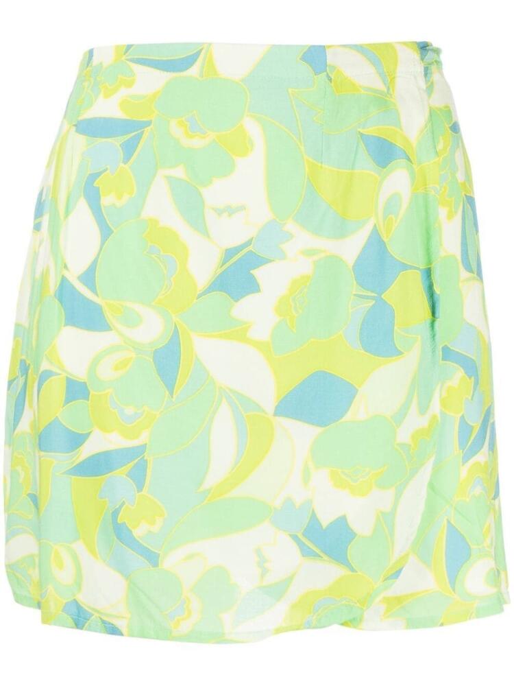 Faithfull the Brand Lucio wrap skirt - Green Cover