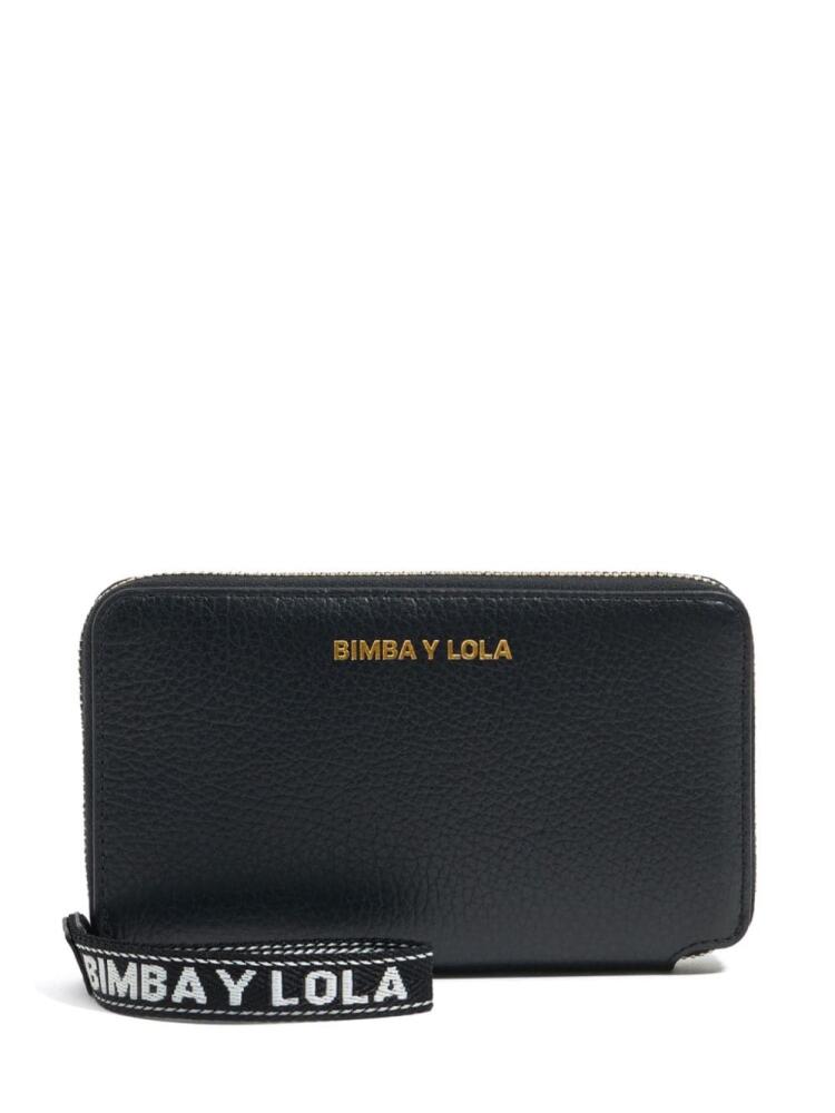 Bimba y Lola logo-lettering wallet - Black Cover