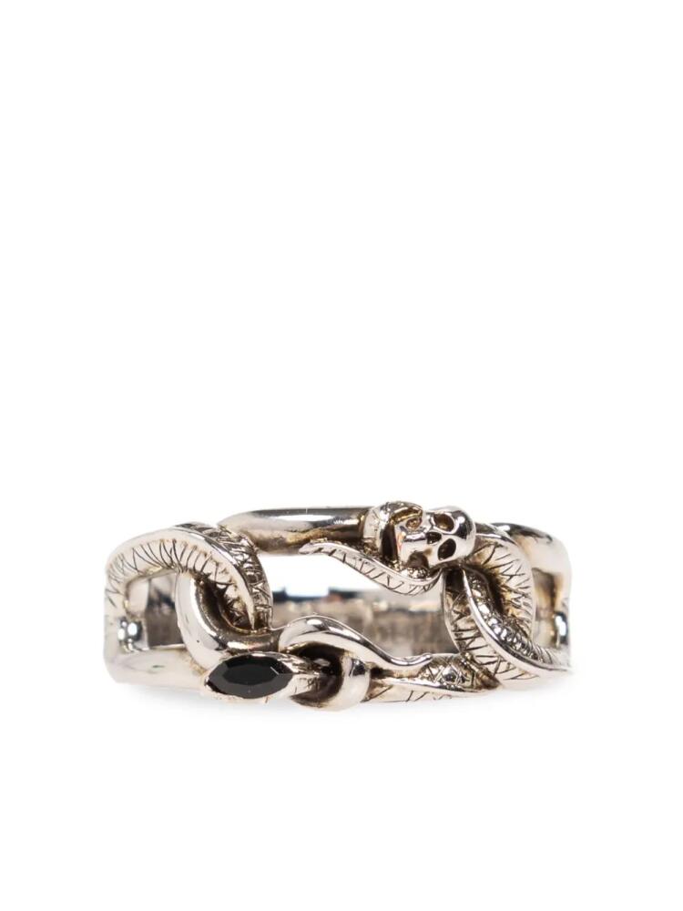 Alexander McQueen Skull ring - Silver Cover