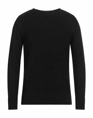 Paolo Pecora Man Sweater Black Virgin Wool Cover