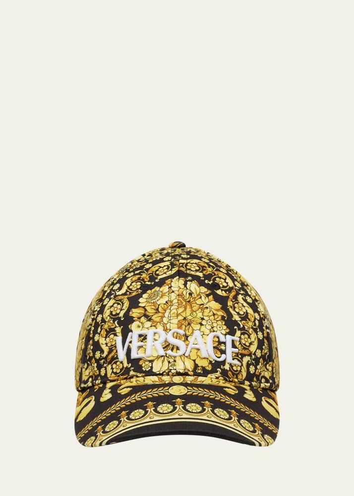 Versace Men's Barocco Baseball Cap Cover