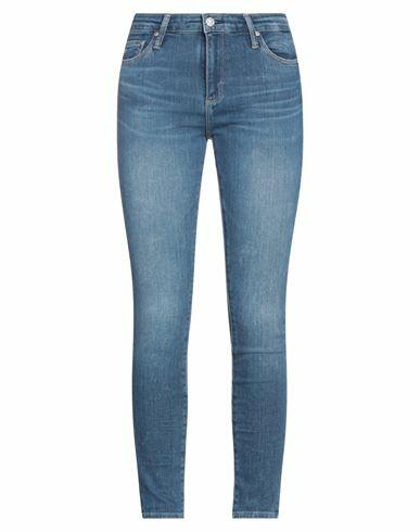 Ag Jeans Woman Jeans Blue Cotton, Polyester, Elastane Cover