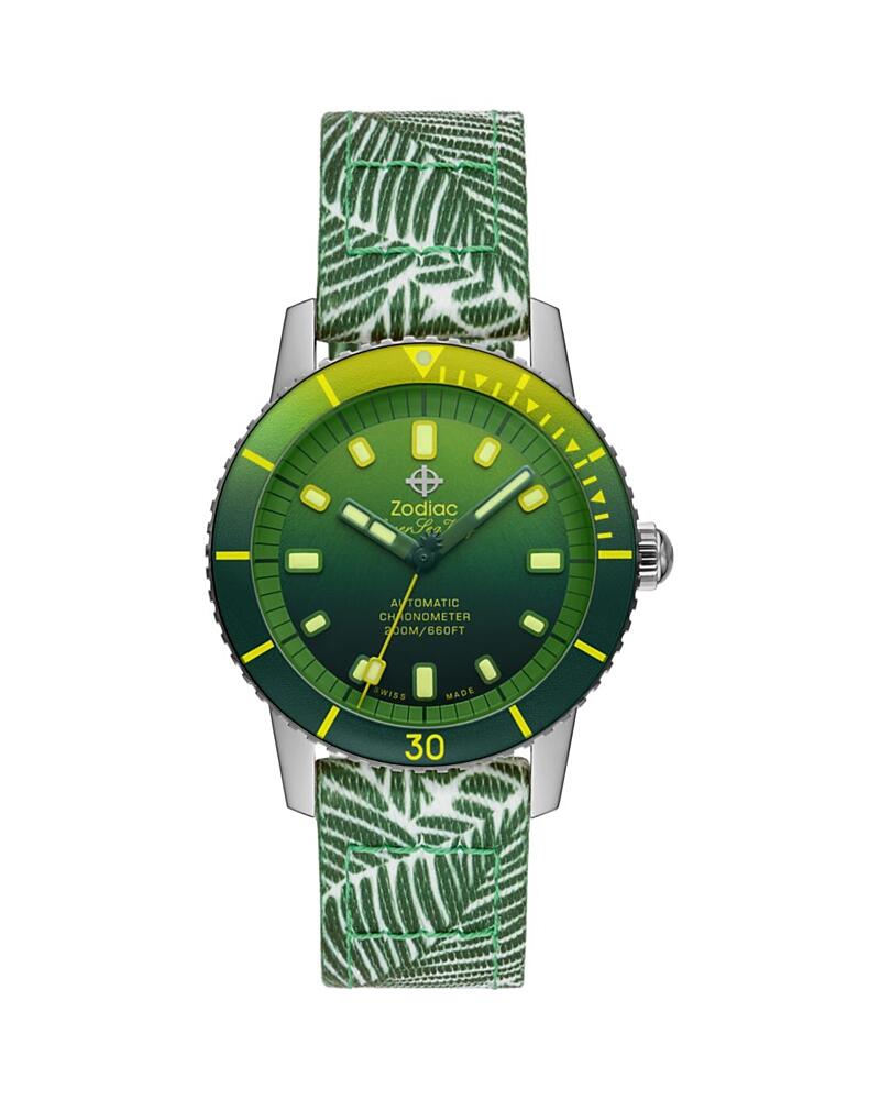 Zodiac Super Sea Wolf Compression Diver Watch, 40mm Cover