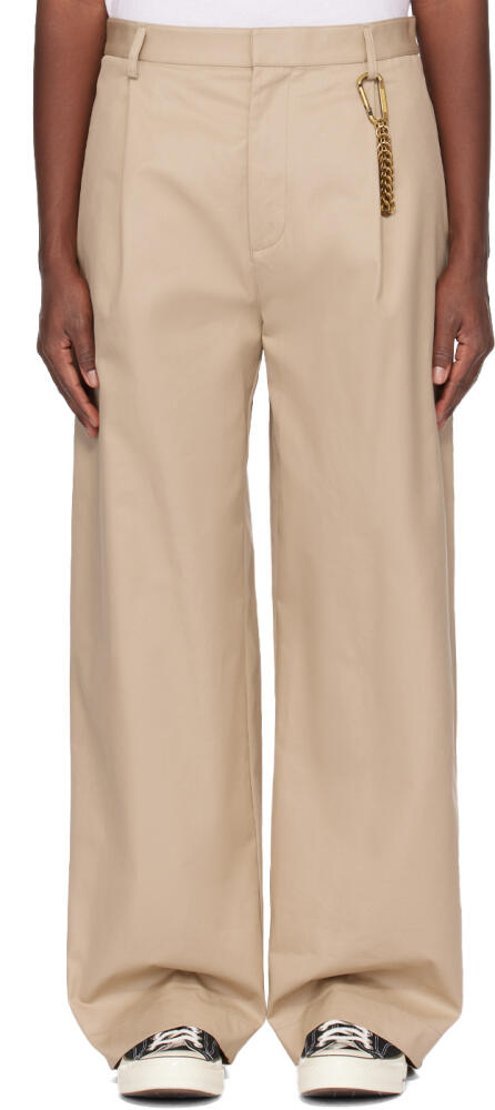 DARKPARK Beige Daniel Trousers Cover