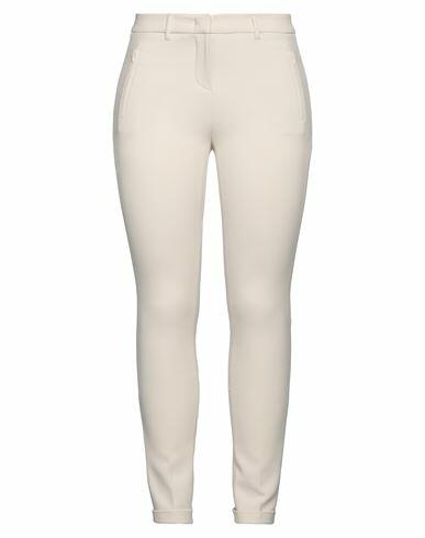 Seductive Woman Pants Cream Polyester, Viscose, Cotton, Elastane Cover