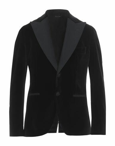 Reveres 1949 Man Blazer Black Cotton Cover