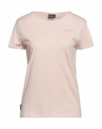 Freddy Woman T-shirt Light pink Cotton Cover