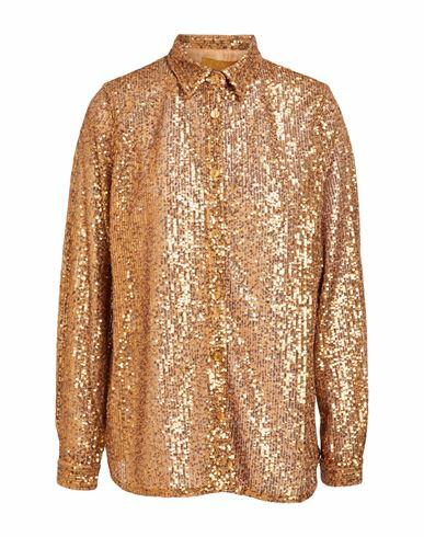 Siyu Woman Shirt Gold Polyester Cover