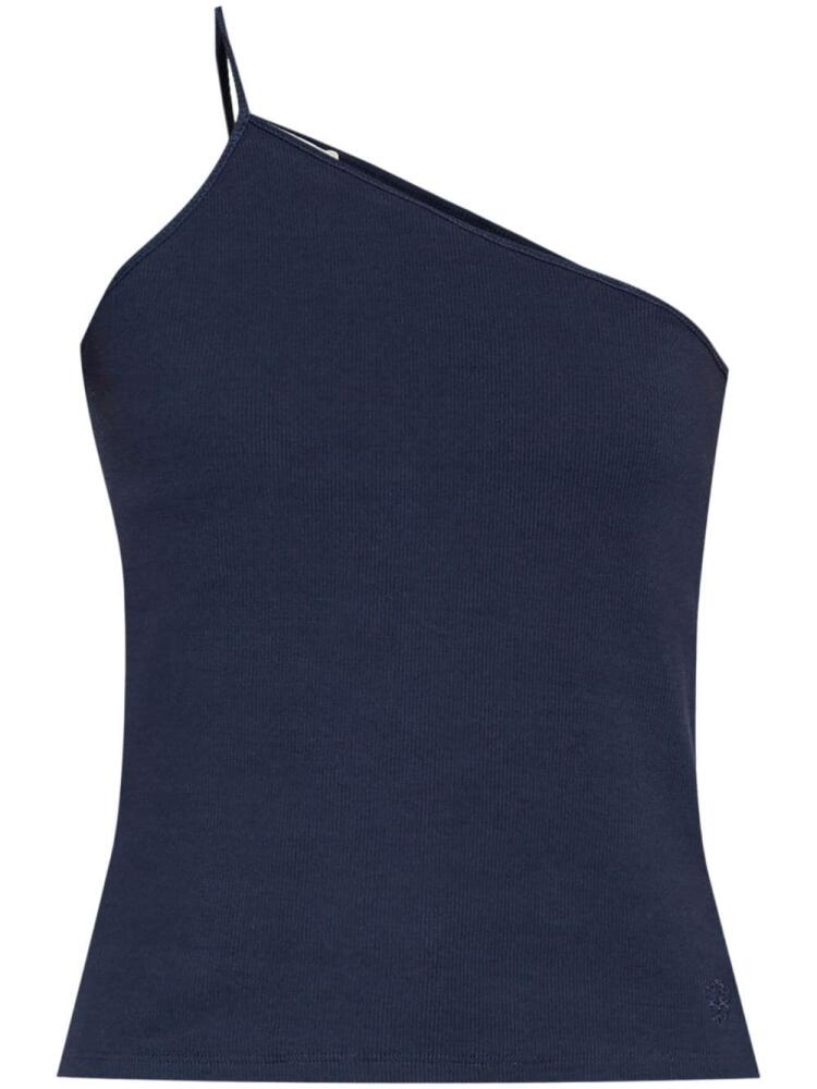 Posse Axel one-shoulder tank top - Blue Cover