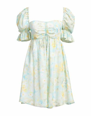 La Semaine Paris Woman Mini dress Sky blue Polyester Cover