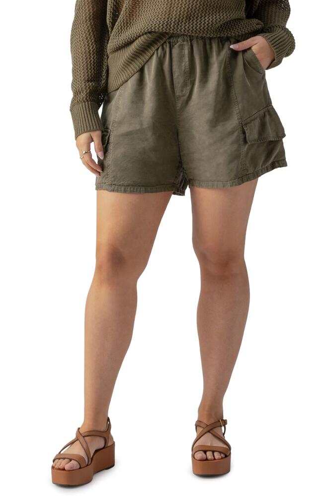 Sanctuary Relaxed Rebel Cargo Shorts in Burnt Oliv Cover