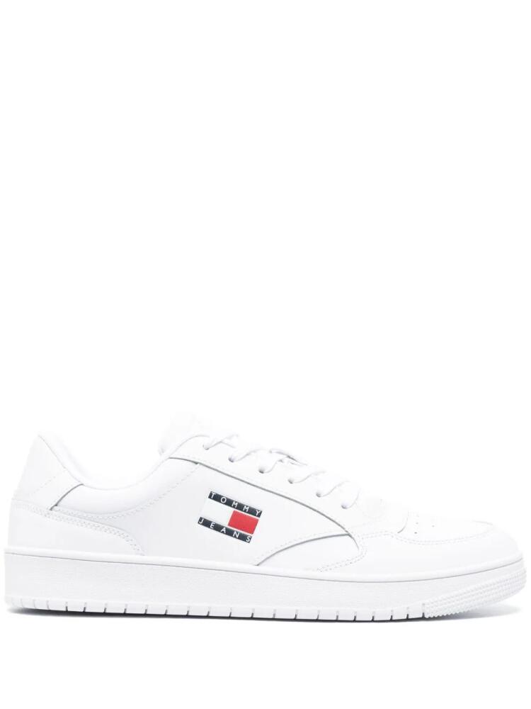 Tommy Jeans logo-print sneakers - White Cover