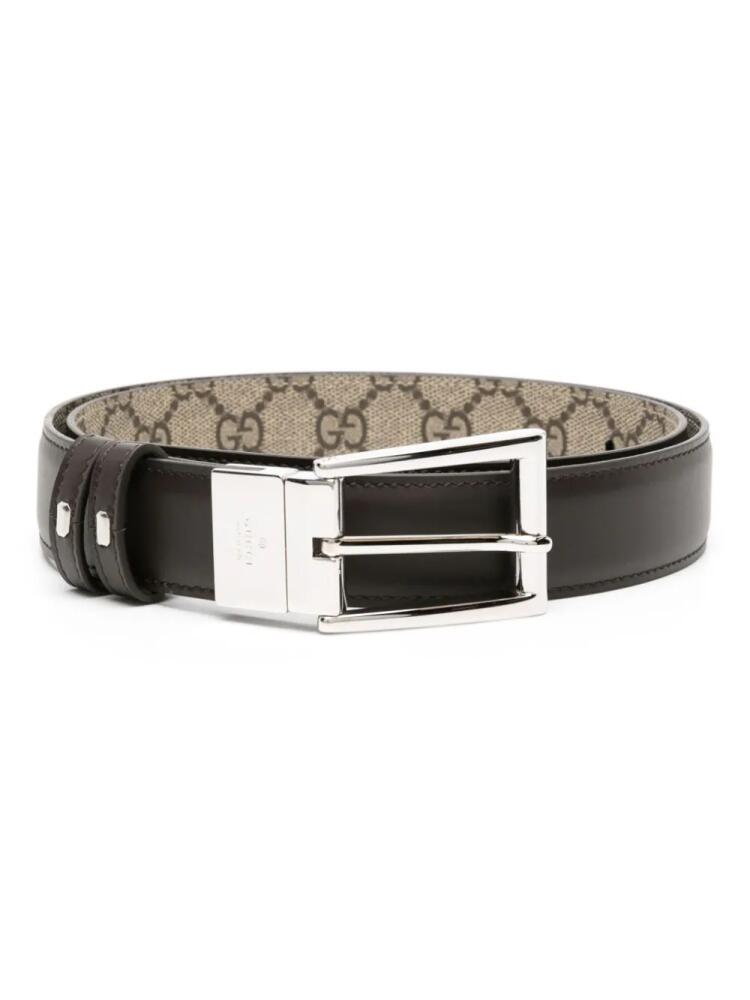 Gucci Interlocking G leather belt - Brown Cover