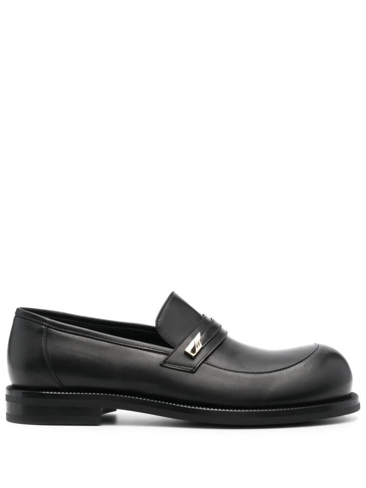 Martine Rose round-toe slip-on loafers - Black Cover