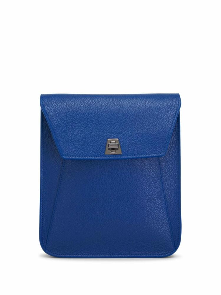 Akris flap crossbody bag - Blue Cover