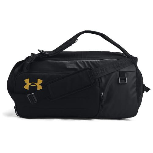 Under Armour Contain Duo Med BP Duffle - Adult Black/Metallic Gold Cover