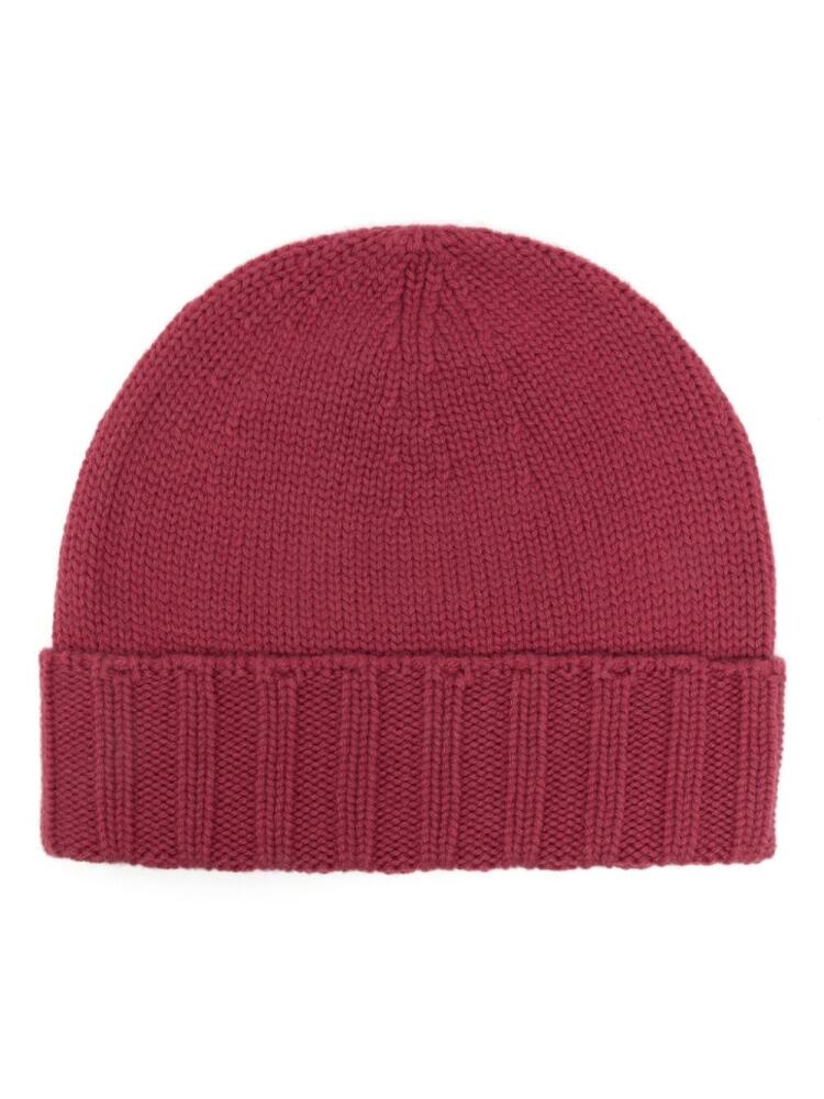 Drumohr cashmere beanie - Red Cover