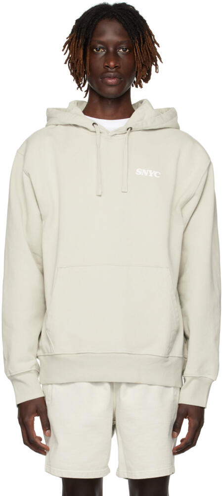 Saturdays NYC Gray Ditch Blue Bonnets Hoodie Cover