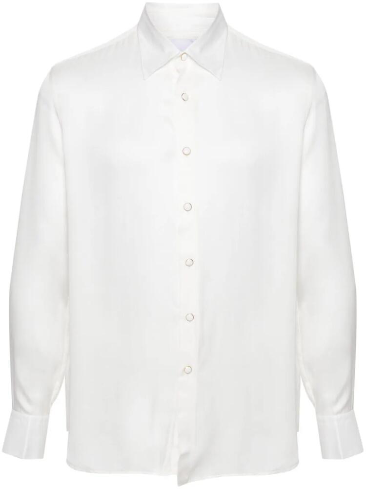 PT Torino button-down long-sleeve shirt - White Cover