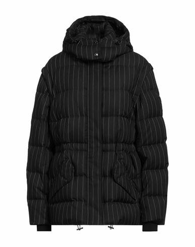 Ralph Lauren Collection Woman Puffer Black Polyester, Wool, Lambskin Cover