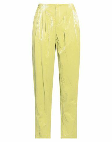 Jijil Woman Pants Sage green Viscose, Polyester, Cotton, Metal Cover