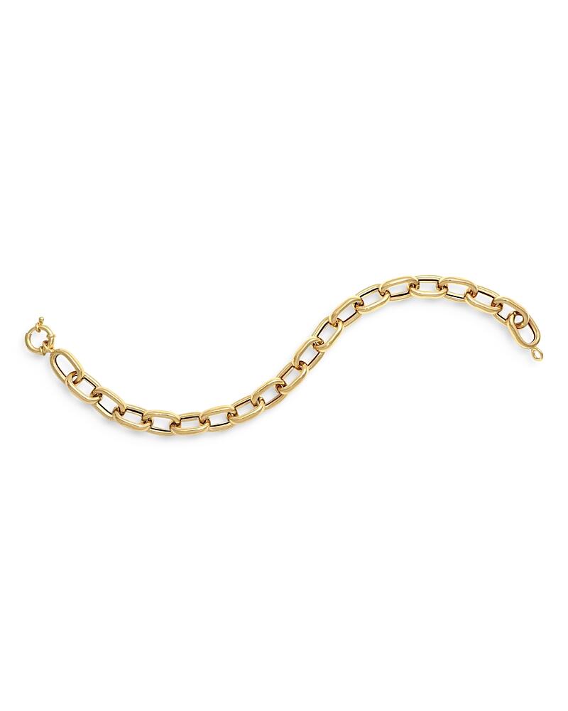 Bloomingdale's Fine Collection Puff Magnifica Link Chain Bracelet in 14K Yellow Gold Cover