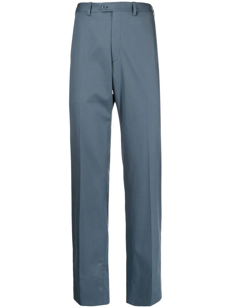 Brioni straight leg chino trousers - Blue Cover