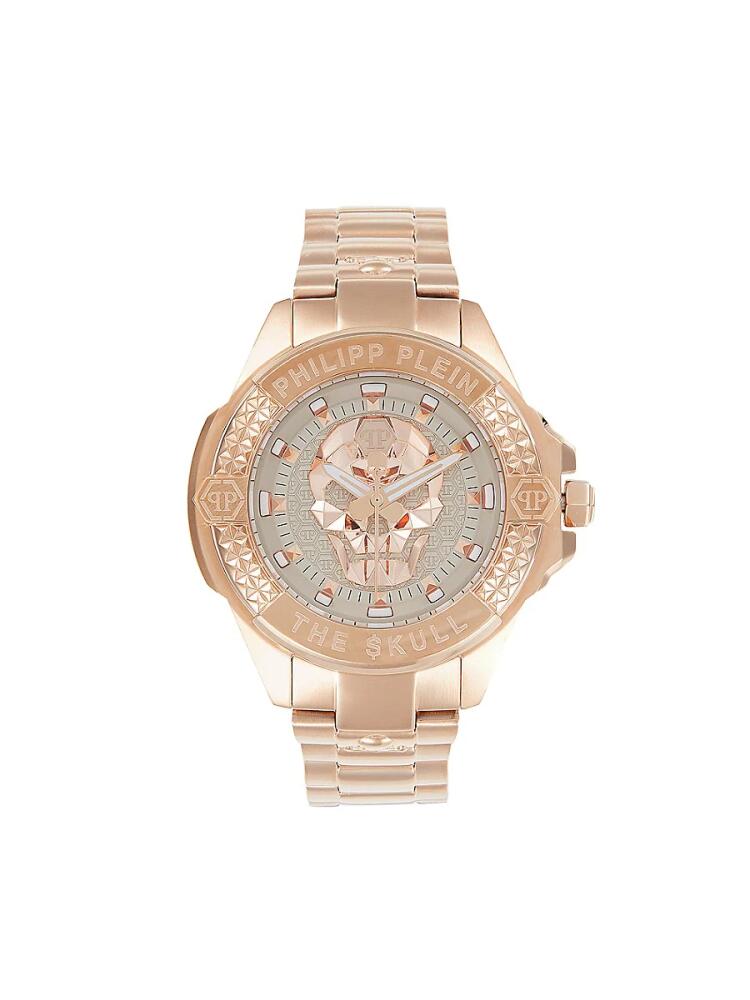 Philipp Plein Women's $Kull 41MM Rose Gold Tone Stainless Steel Bracelet Watch Cover