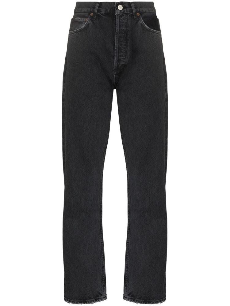 AGOLDE '90s Pinch Waist straight-leg jeans - Black Cover