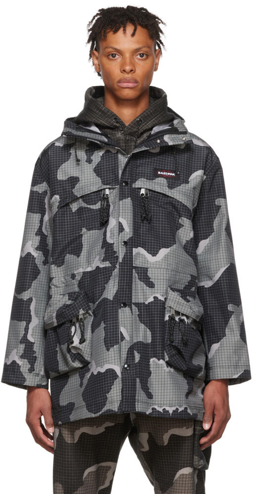 UNDERCOVER Gray Eastpak Edition Nylon Coat Cover