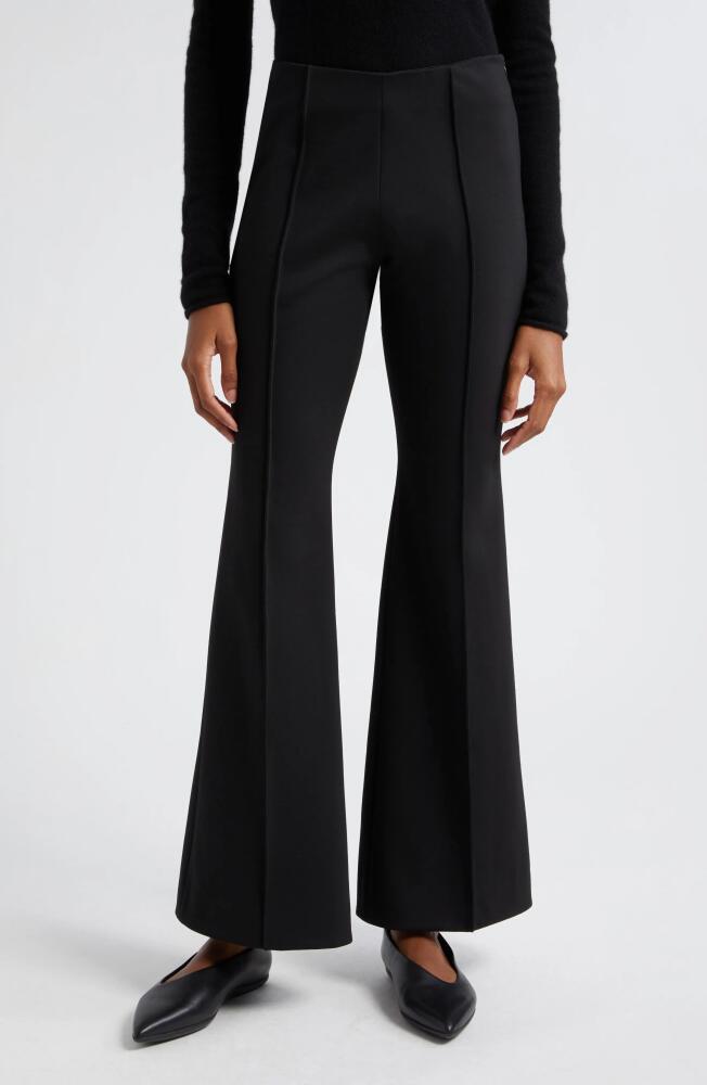 ATM Anthony Thomas Melillo Flare Ponte Pants in Black Cover