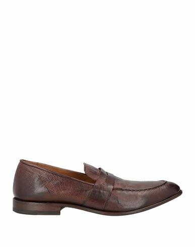 Preventi Man Loafers Brown Calfskin Cover