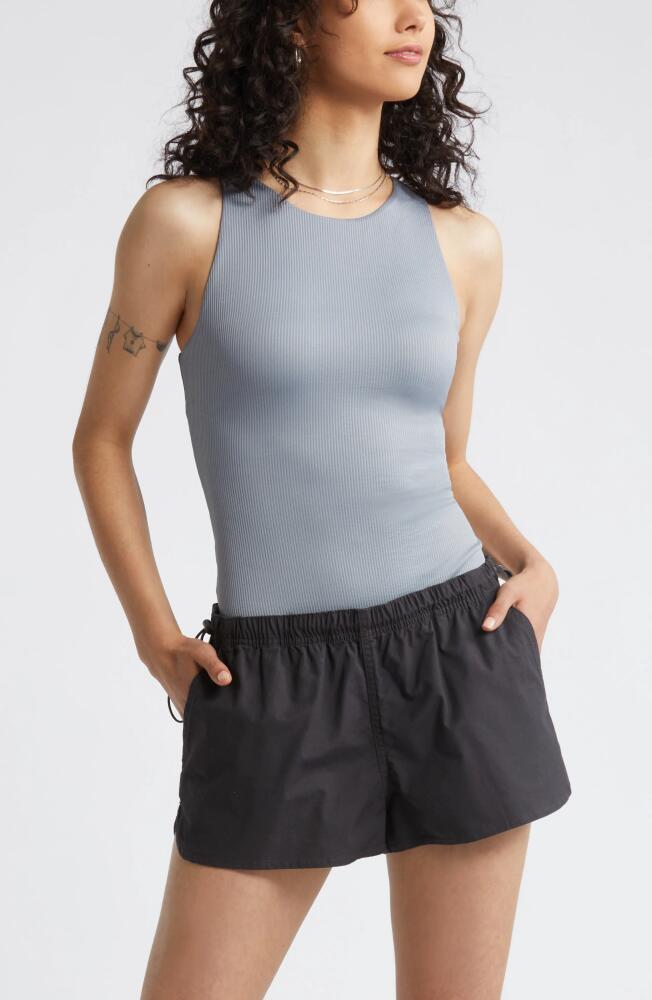 BP. Butter Tank Bodysuit in Grey Weathervane Cover