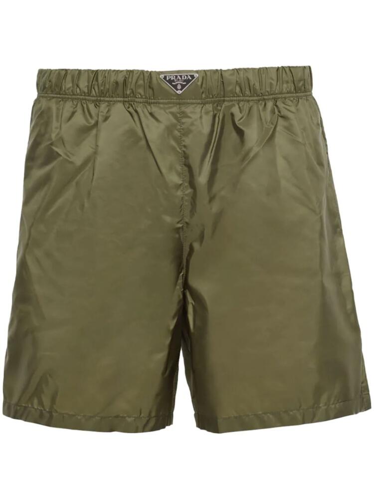 Prada Re-Nylon swim shorts - Green Cover