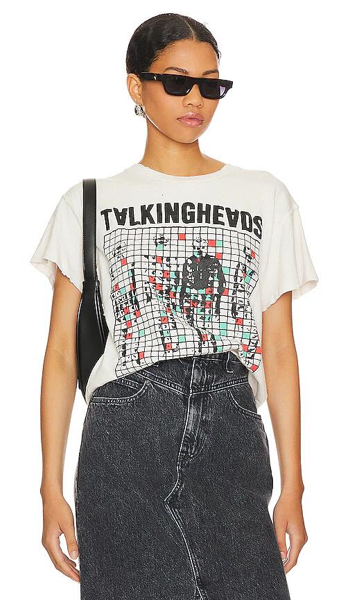 Madeworn Talking Heads '80 Tee in White Cover