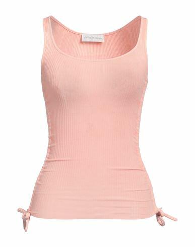 Faith Connexion Woman Tank top Light pink Cotton, Elastane Cover