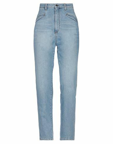 Philosophy Di Lorenzo Serafini Woman Jeans Blue Cotton, Elastane Cover