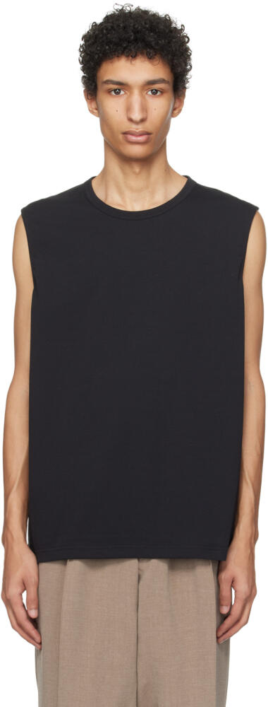 RAINMAKER KYOTO Black Crewneck Tank Top Cover