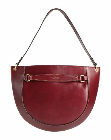 The Bridge Woman Handbag Burgundy Leather Cover