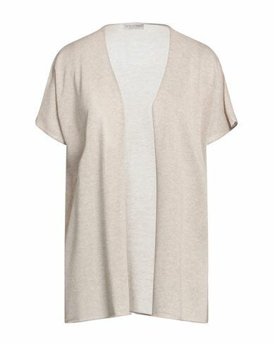 Le Tricot Perugia Woman Cardigan Beige Viscose, Polyester Cover