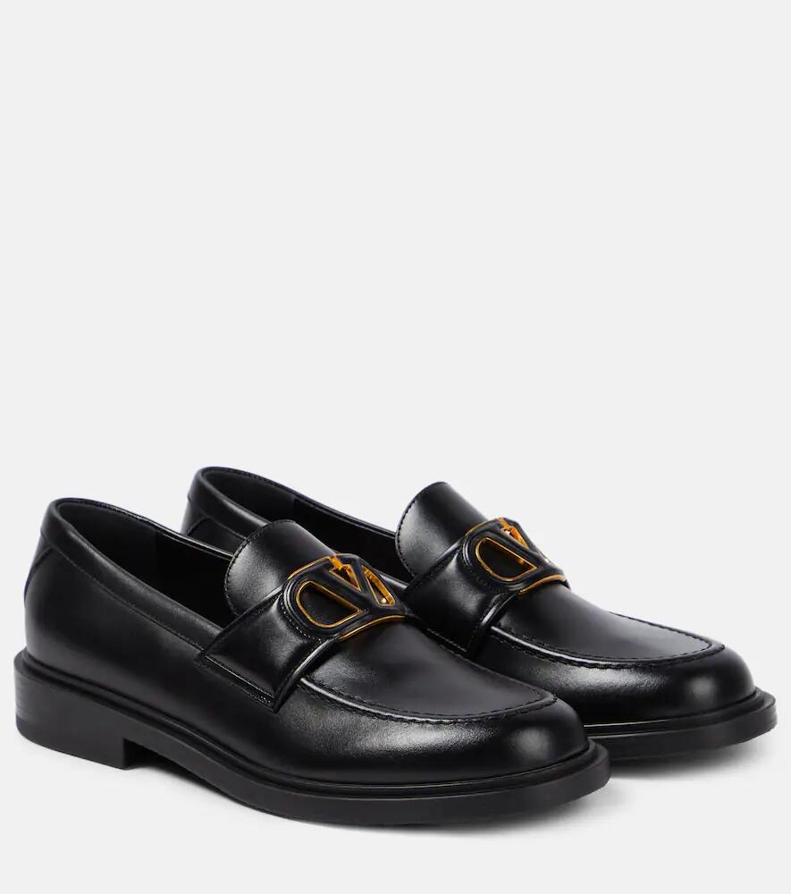 Valentino Garavani VLogo leather loafers Cover