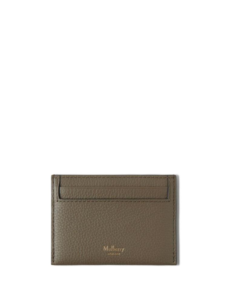 Mulberry Continental leather card holder - Green Cover