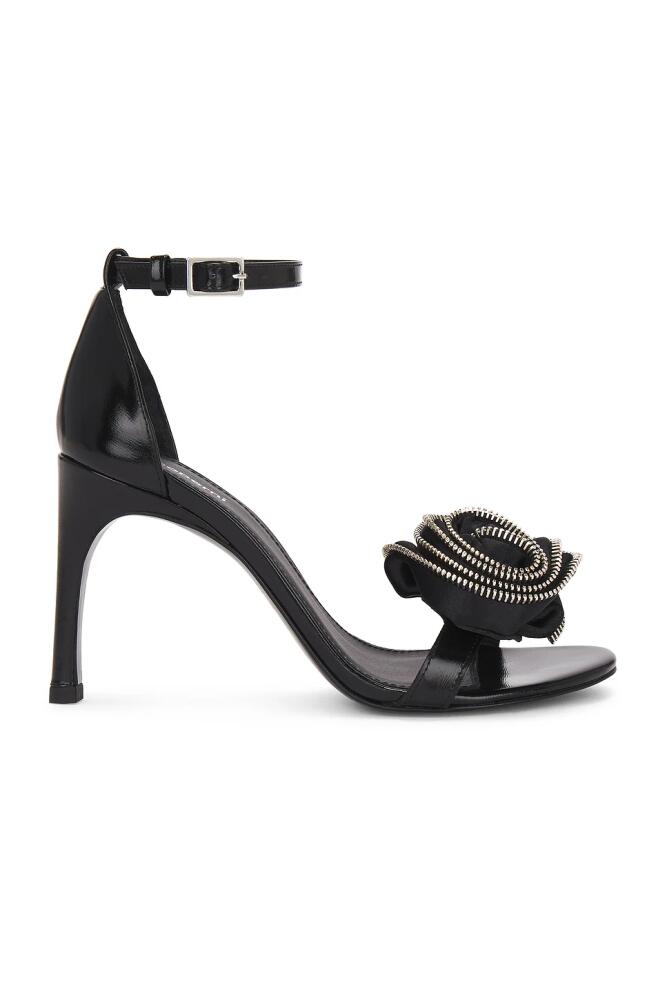 Coperni Flower Single Strap Sandals in Black Cover