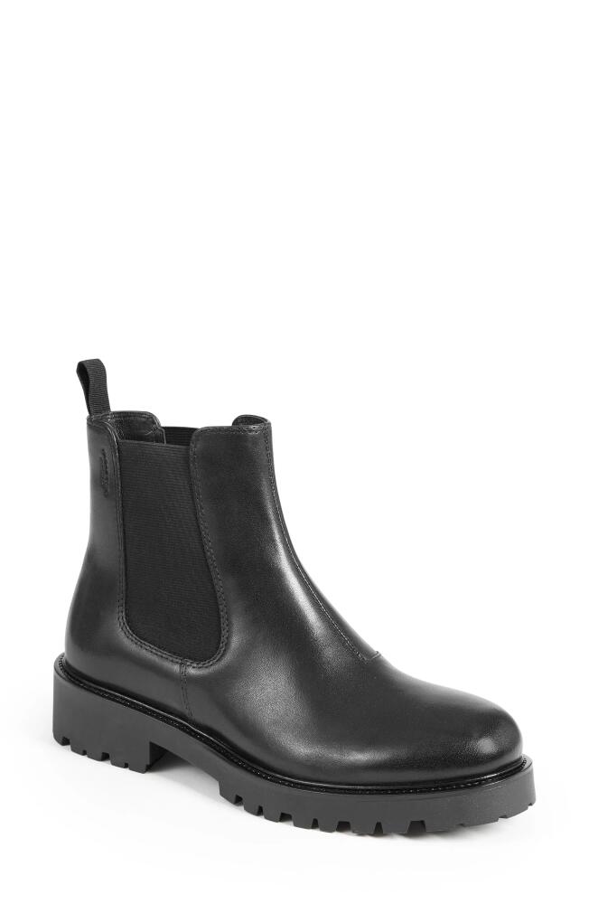 Vagabond Shoemakers Kenova Lug Chelsea Boot in Black Leather Cover