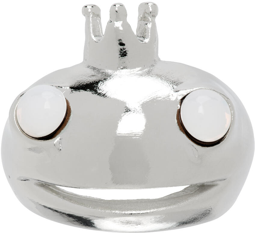 Collina Strada Silver Frog Prince Ring Cover