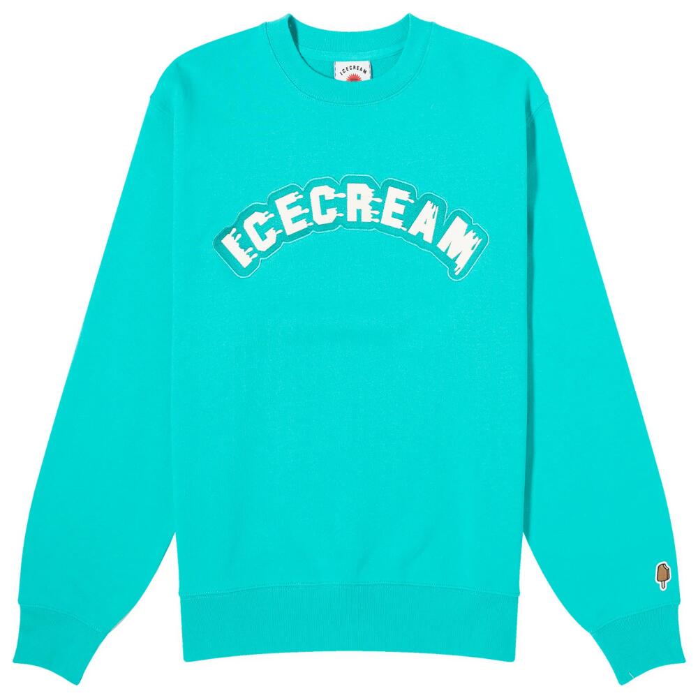 ICECREAM Men's Drippy Sweatshirt in Teal Cover