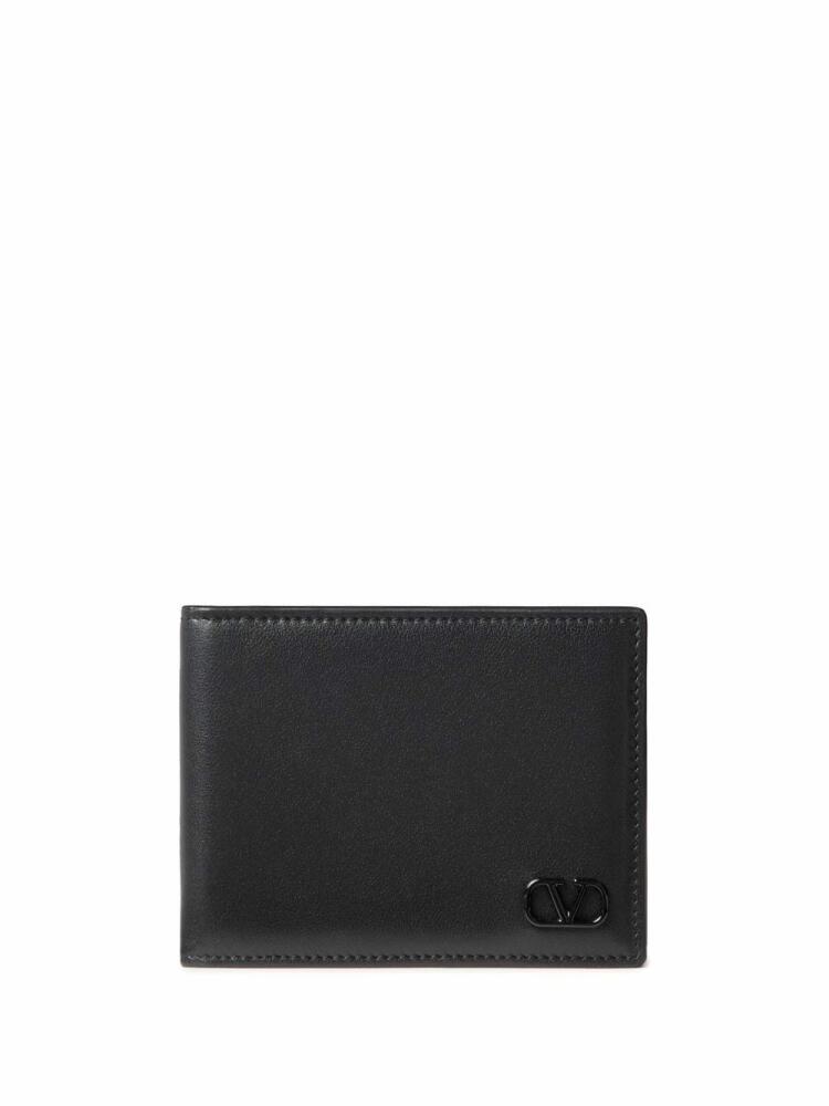 Valentino Garavani VLogo Signature bi-fold wallet - Black Cover